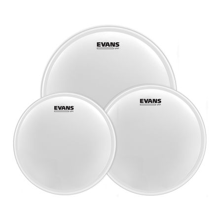 Evans UV1 Coated Tom Pack-Standard (12", 13", 16")