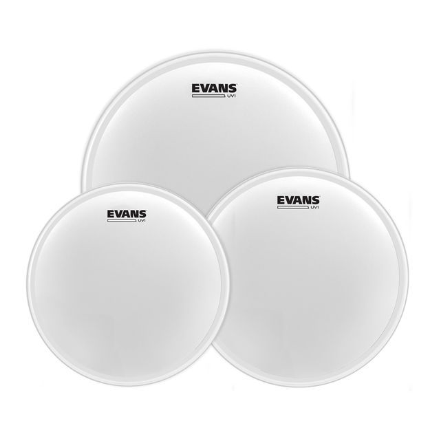 Evans UV1 Coated Tom Pack-Standard (12", 13", 16")