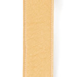 D'Addario Slim Garment Leather Guitar Strap, Yellow