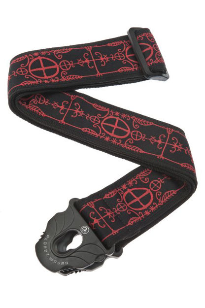 D'Addario Planet Lock Guitar Strap, Voodoo