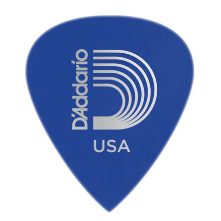 D'Addario Duralin Precision Guitar Picks, Medium/Heavy, 25 pack