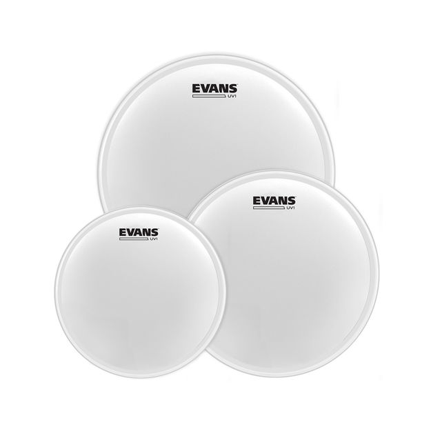 Evans UV1 Coated Tom Pack-Rock (10", 12", 16")