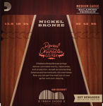 D'Addario NB13556BT Nickel Bronze Acoustic Guitar Strings, Balanced Tension Medium, 13.5-56
