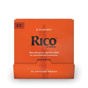 10-pack Strength 2.5 Renewed Rico Bb Clarinet Reeds 