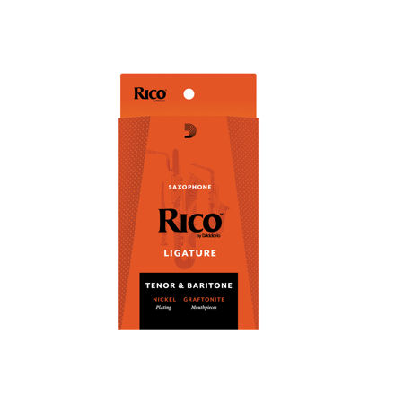 Rico Ligature, Tenor/Baritone Saxophone (Graftonite/Metalite Mouthpieces), Nickel
