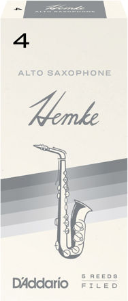 Frederick L. Hemke Alto Saxophone Reeds, Strength 4.0, 5 Pack