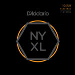 D'Addario NYXL1059 Nickel Wound 7-String Electric Guitar Strings, Regular Light, 10-59