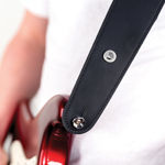D'Addario Hybrid Leather Guitar Strap
