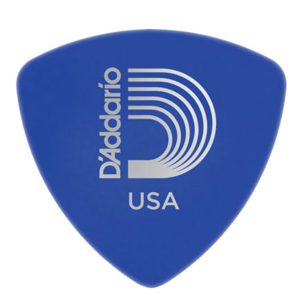 D'Addario Duralin Guitar Picks, Medium/Heavy, 25 pack, Wide Shape