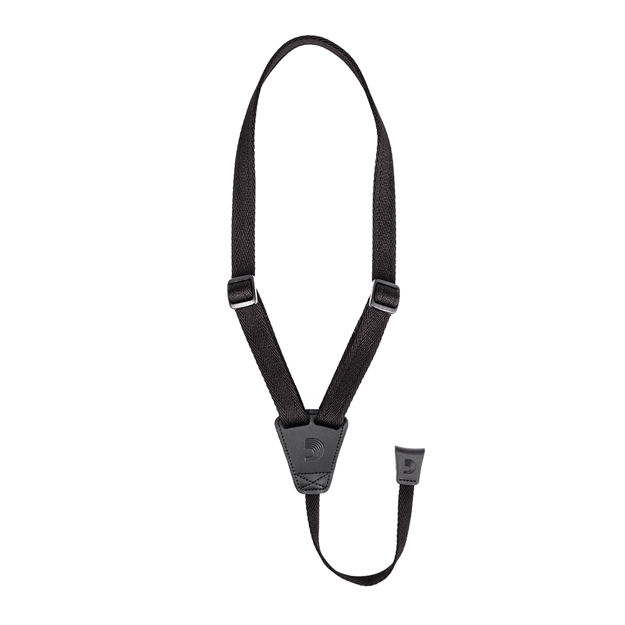 D'Addario Eco-Comfort Ukulele Strap, Black