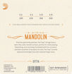 D'Addario EFT74 Flat Tops Mandolin Strings, Medium, 11-39