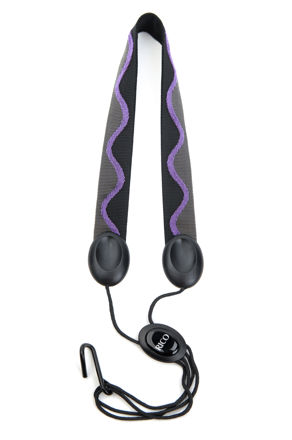 Rico Saxophone Strap, Tenor/Baritone, Jazz Wave