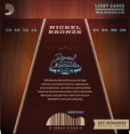 D'Addario NBM1038 Nickel Bronze Mandolin Strings, Light, 10-38