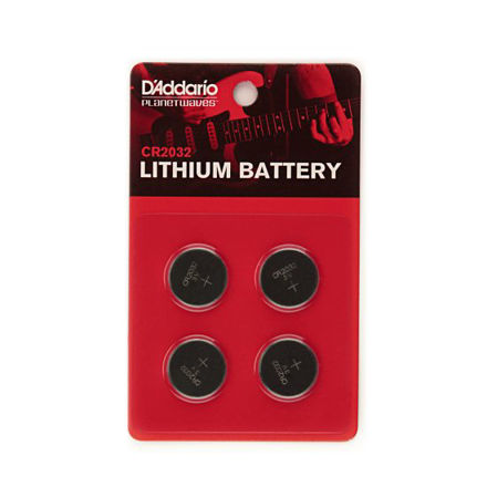 D'Addario Lithium Battery, 4-pack