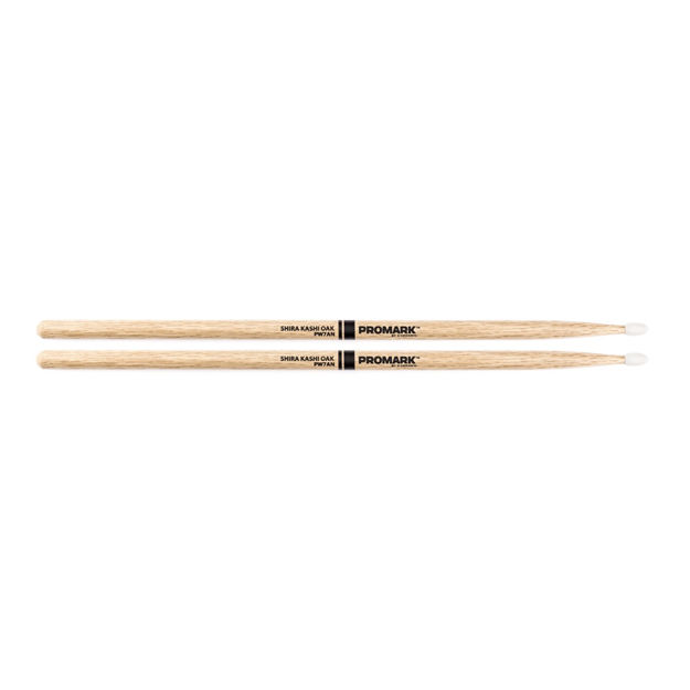 Promark Shira Kashi Oak 7A Nylon Tip drumstick