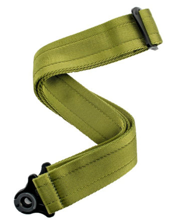 D'Addario Auto Lock Guitar Strap - Moss