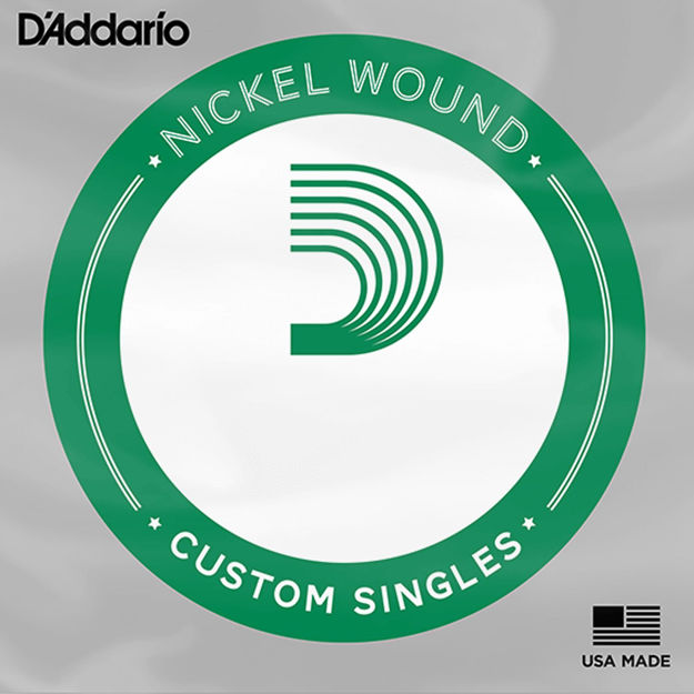 D'Addario XLB035 Nickel Wound Bass Guitar Single String, Long Scale, .035