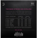 D'Addario NYXL32130SL Nickel Wound Bass Guitar Strings, Regular Light 6-String, 32-130, Super Long Scale