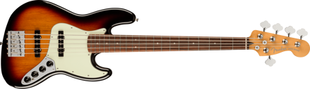 Fender Player Plus Jazz Bass V, Pau Ferro Fingerboard, 3-Tone Sunburst