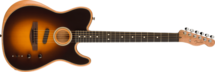 Fender Acoustasonic Player Telecaster, Rosewood Fingerboard, Shadow Burst
