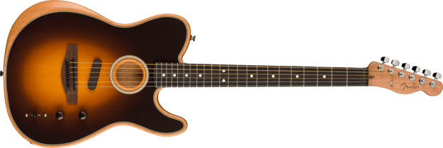 Fender Acoustasonic Player Telecaster, Rosewood Fingerboard, Shadow Burst