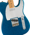 Fender J Mascis Telecaster, Maple Fingerboard, Bottle Rocket Blue Flake