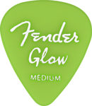 Fender Glow In The Dark 351 Picks, 12-Pack