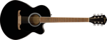 Fender FA-135CE Concert, Walnut Fingerboard, Black