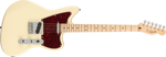 Squier Paranormal Offset Telecaster, Maple Fingerboard, Tortoiseshell Pickguard, Olympic White