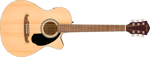 Fender FA-135CE Concert, Walnut Fingerboard, Natural