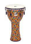 Toca Djembe Freestyle Mechanically Tuned Antique Silver - SFDMX-12AS