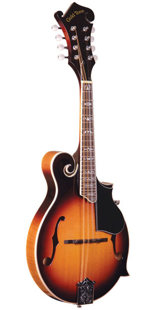 Gold Tone Gm-35/L Entry Level F-Style Mandolin For Left Hand Players