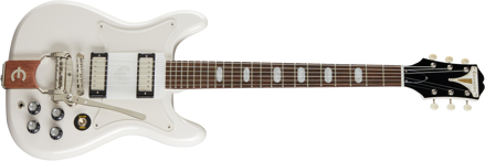 Epiphone Crestwood Custom Tremotone Polaris White
