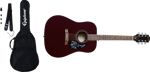 Epiphone Starling Acoustic Player Pack Wine Red