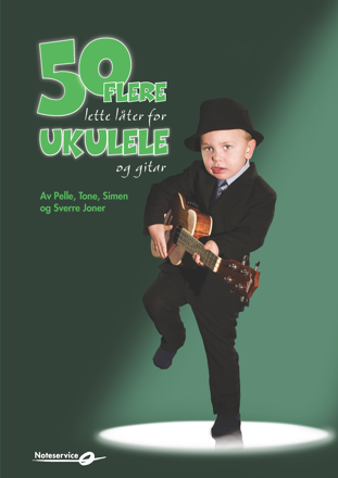 50 flere lette låter for ukulele og gitar - Joner