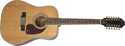 Epiphone DR-212  (Square Shoulder 12-string) Natural