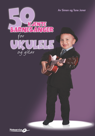 50 kjente barnesanger for ukulele og gitar - Joner