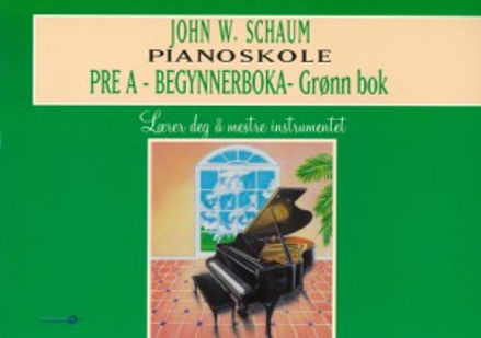 Schaum Pre-A Norsk utgave - Grønn bok