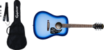 Epiphone Starling Acoustic Player Pack Starlight Blue