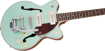Gretsch G2655T-P90 Streamliner™ Center Block Jr. Double-Cut P90 with Bigsby®, Laurel Fingerboard, Two-Tone Mint Metallic and Vintage Mahogany Stain