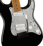 Squier Contemporary Stratocaster® Special, Roasted Maple Fingerboard, Silver Anodized Pickguard, Black