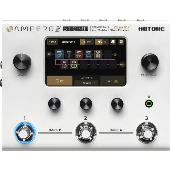 Hotone Ampero II Stomp
