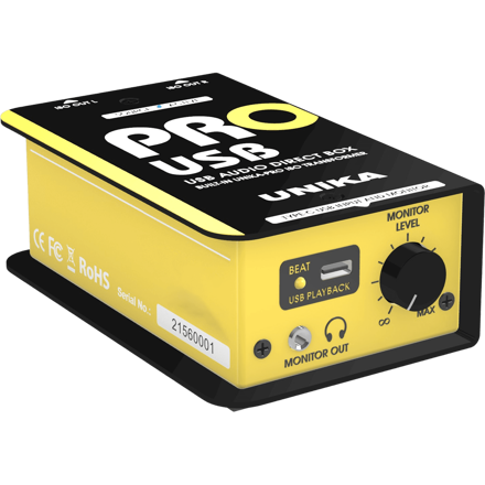 UNiKA PRO-USB - USB-DI-box
