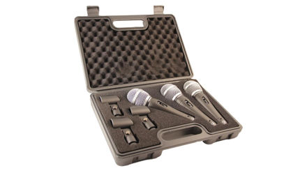 Supreme DM-358 | COMPLETE DYNAMIC MICROPHONE 3-PACK