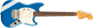 Squier FSR Classic Vibe '60s Competition Mustang®, Laurel Fingerboard, Parchment Pickguard, Lake Placid Blue with Olympic White Stripes