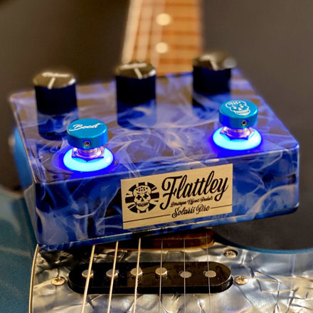 Flattley Pedals Solaris Pro Fuzz with Boost