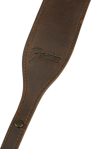 Fender Paramount Banjo Leather Strap, Brown