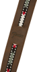 Fender Paramount Acoustic Leather Strap, Brown