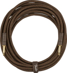 Fender Paramount 18.6' Acoustic Instrument Cable, Brown