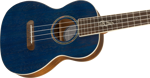 Fender Dhani Harrison Uke, Walnut Fingerboard, Sapphire Blue